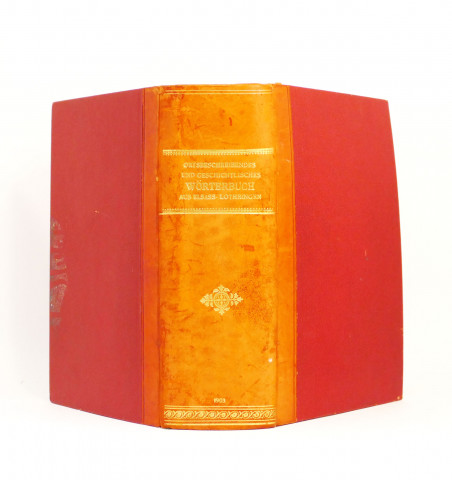 Ortsbeschreibendes und geschichtliches wörterbuch aller in Elsass-Lothringen...