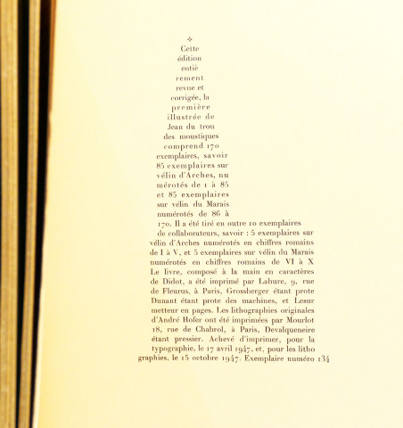 Jean du Trou-des-Moustiques par Jean Variot. Illustré par André Hofer. 