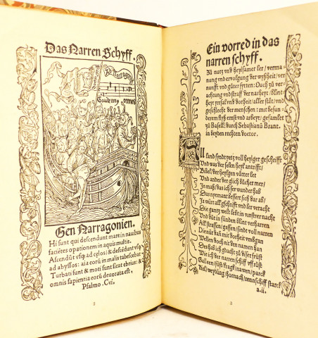 Jahresgaben der Gesellschaft für Elsässische Literatur. 1. Das Narrenschiff... 