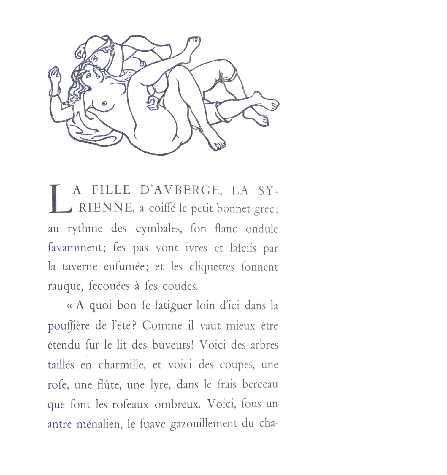 La fille d'Auberge. Illustrée par Gabriel Fournier.
