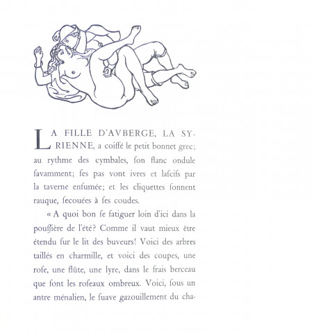 La fille d'Auberge. Illustrée par Gabriel Fournier.