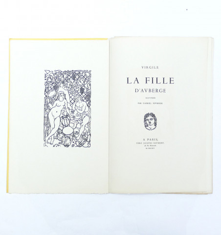 La fille d'Auberge. Illustrée par Gabriel Fournier.